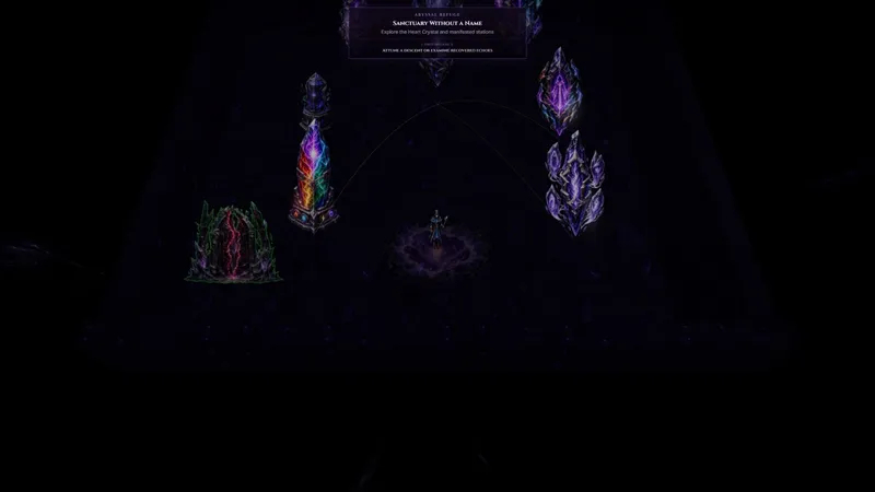 The Abyssal Refuge, captured from the Windows demo