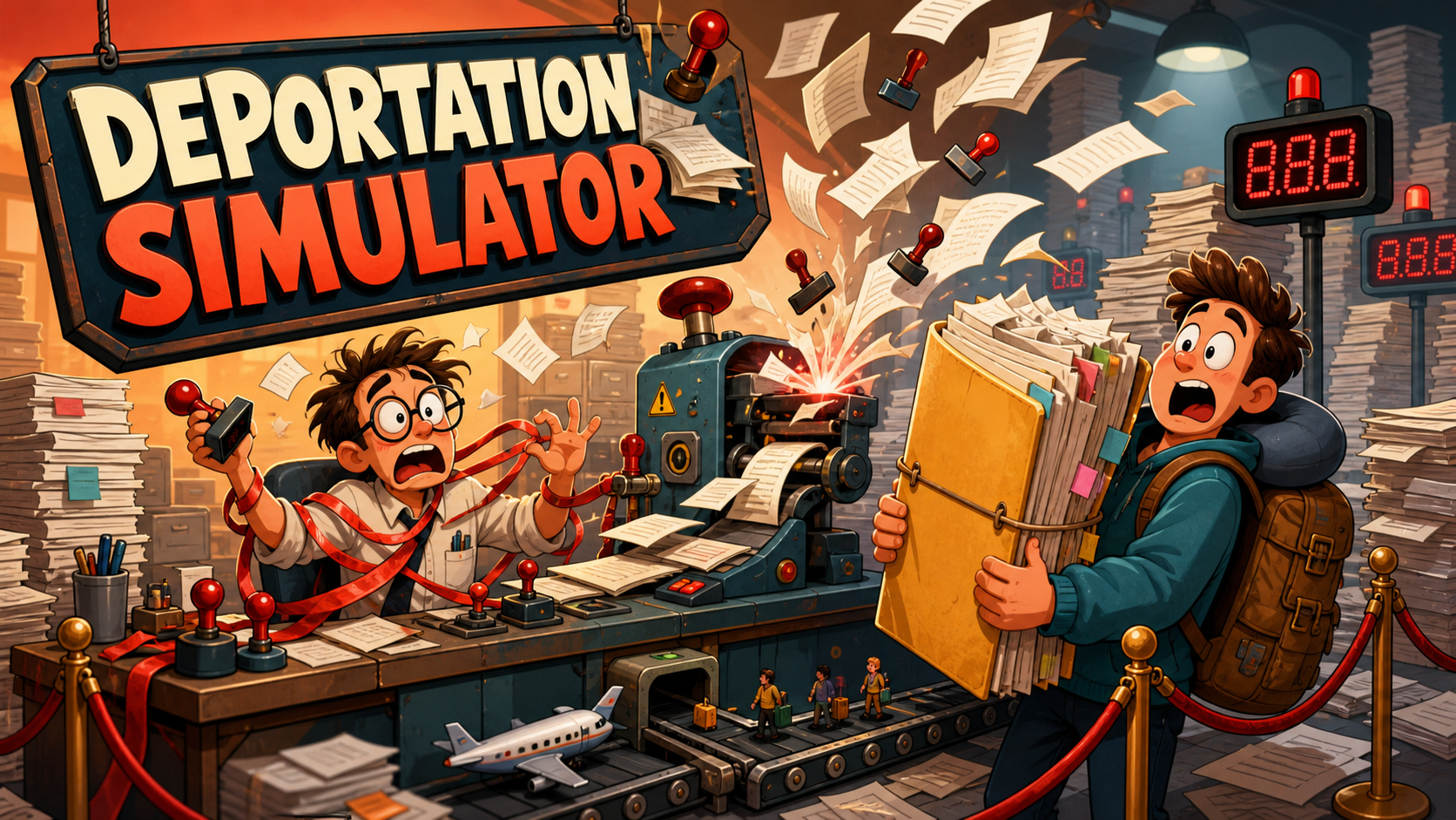 Deportation Simulator gameplay
